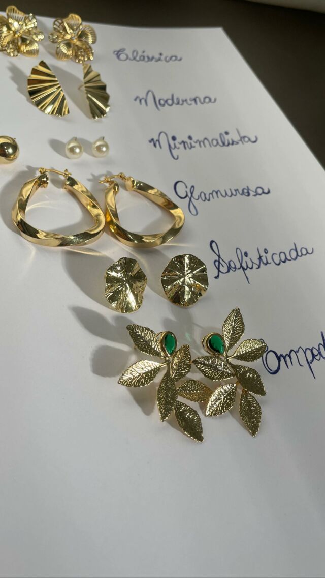 Qual você se identifica? 😍

.
.
#brincopequeno #brincoslindos #brincomoderno #glamurosa #semijóias