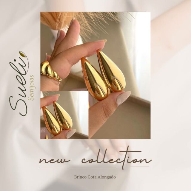 ✨ Encante-se com a elegância do nosso Brinco de Gota Alongado em dourado! ✨

Essa peça única de Sueli Semijoias combina sofisticação e estilo, garantindo um toque especial em qualquer look. Aproveite a qualidade incomparável e a garantia que só Sueli Semijoias oferece.

Brilhe intensamente em cada ocasião com nossas semijoias de alta qualidade! 🌟

#semijoias #joias #modafeminina #luxo #acessorios #brincos #fashion #elegância #qualidade #SueliSemijoias #brincoideal #acessoriosfemininos #moda