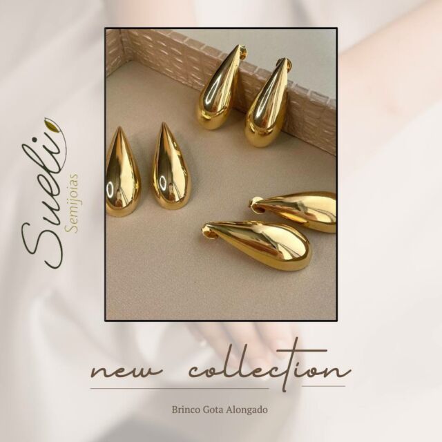 ✨ Encante-se com a elegância do nosso Brinco de Gota Alongado em dourado! ✨

Essa peça única de Sueli Semijoias combina sofisticação e estilo, garantindo um toque especial em qualquer look. Aproveite a qualidade incomparável e a garantia que só Sueli Semijoias oferece.

Brilhe intensamente em cada ocasião com nossas semijoias de alta qualidade! 🌟

#brincogota #brincospequenos  #acessoriosfeminino #modafeminina